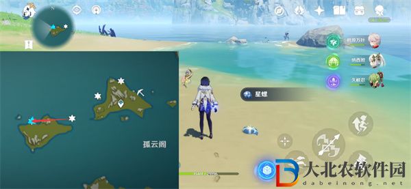 原神星螺分布圖-2023原神星螺采集路線推薦