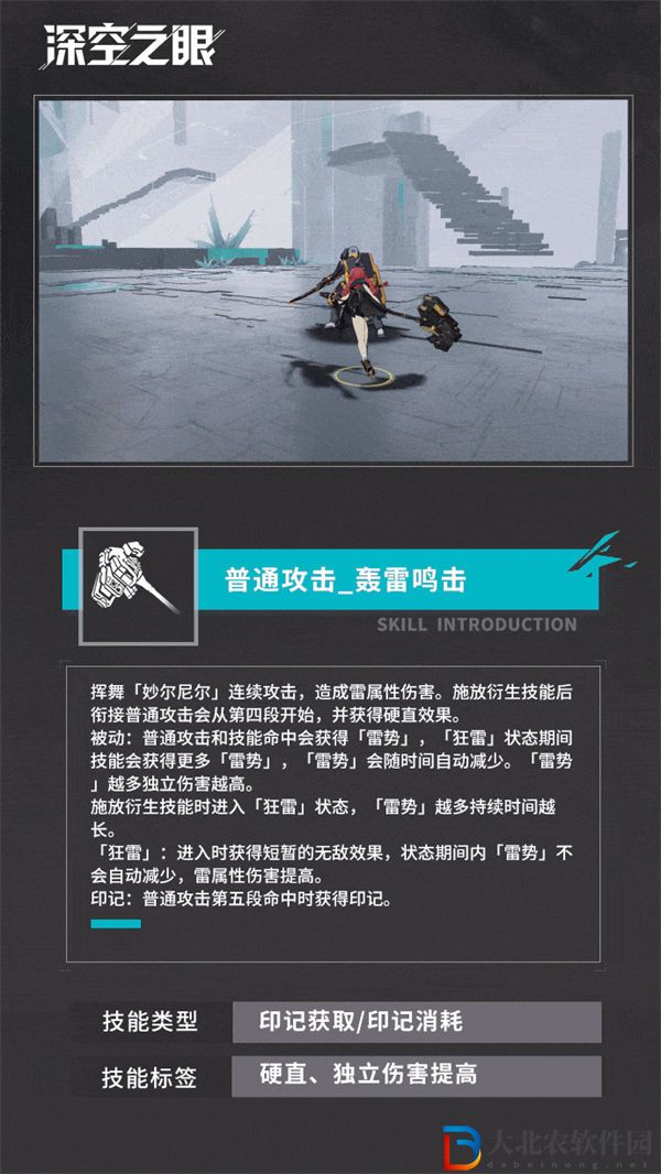 深空之眼轟雷托爾角色介紹