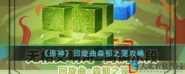 《原神》回旋曲森郁之籠攻略