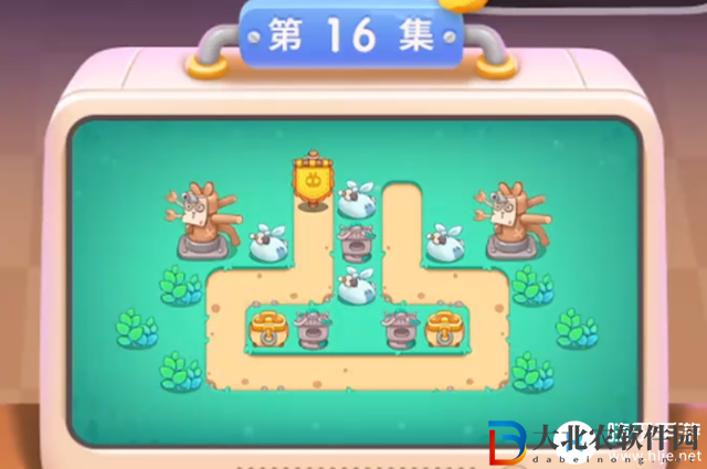 保衛(wèi)蘿卜4第16關(guān)怎么過-臥兔藏龍16關(guān)攻略