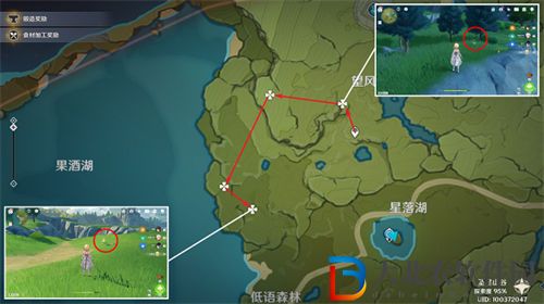 原神落落莓采集地點一覽