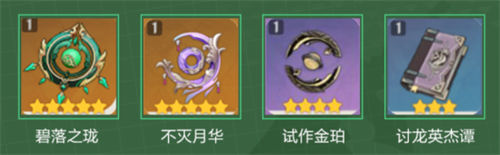 原神白術武器推薦一覽