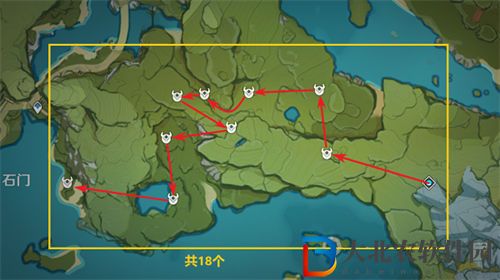原神射手丘丘人位置一覽