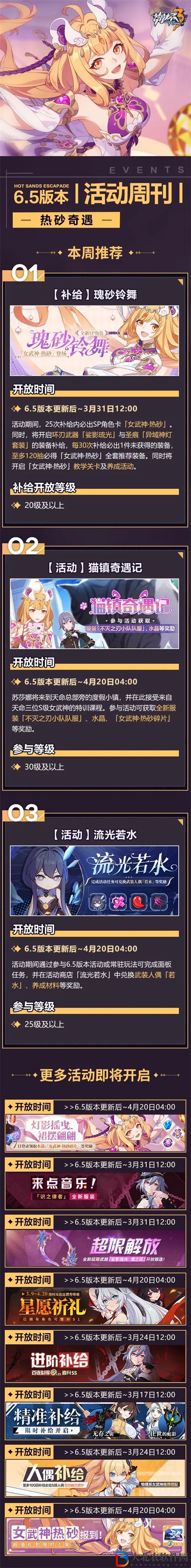 崩壞36.5版本更新了什么內容 崩壞36.5版本更新內容一覽