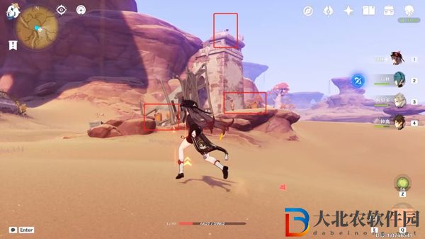 原神沙漠破罐子隱藏寶箱在哪