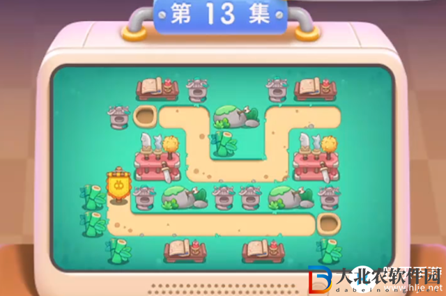 保衛蘿卜4第13關怎么過-臥兔藏龍13關攻略