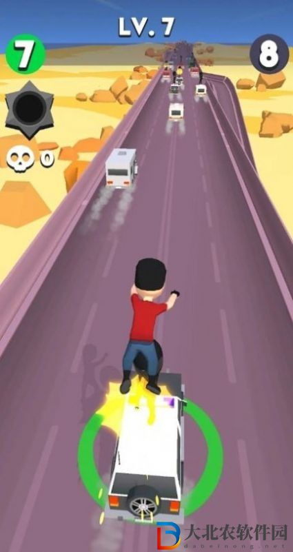 車頂跳躍跑酷