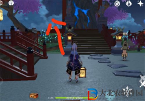 原神鳴神大社下方洞窟怎么進去