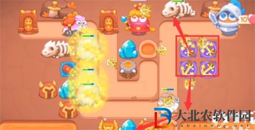 保衛蘿卜4餓龍傳說第五關過關攻略一覽