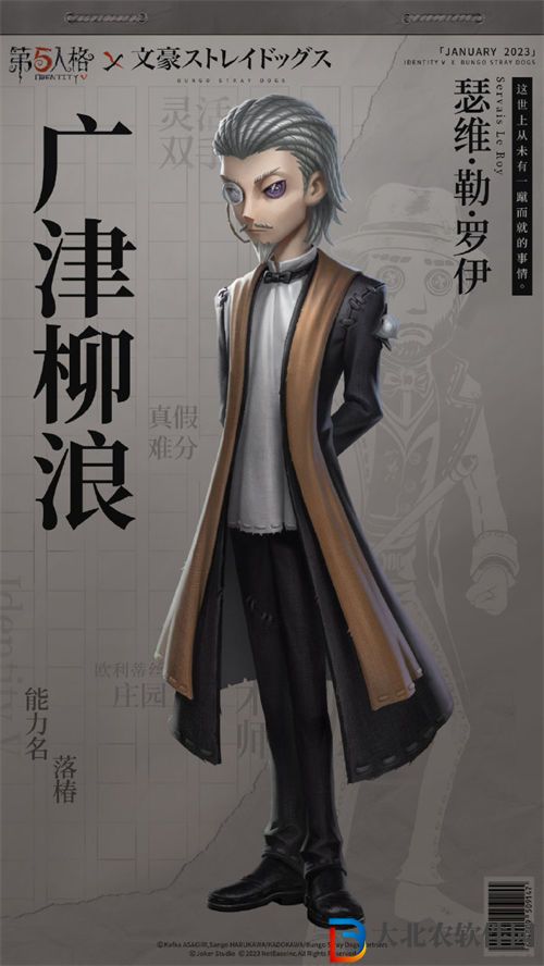 第五人格文豪野犬第二彈皮膚一覽