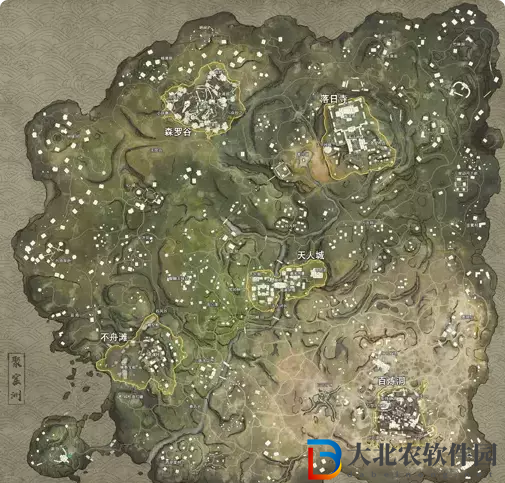 永劫無間地圖叫什么有幾個