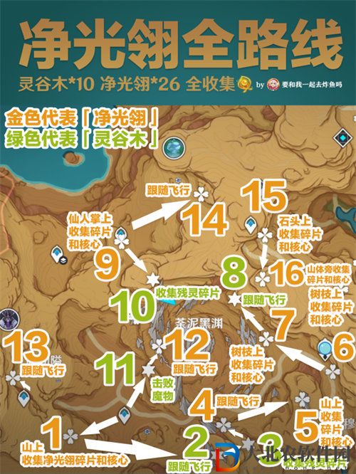 原神凈光翎全收集位置大全 原神凈光翎全收集位置最新匯總
