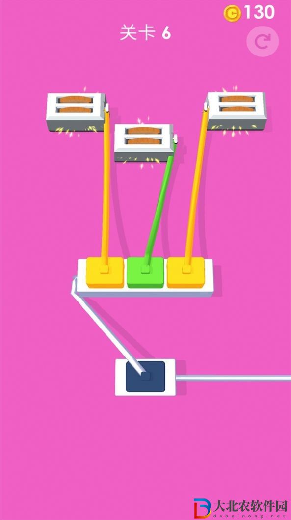 模擬插頭充電