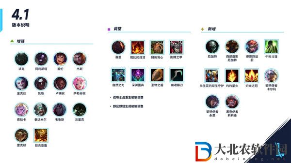 英雄聯(lián)盟手游4.1版本英雄裝備有哪些改動(dòng) 英雄聯(lián)盟手游4.1版本平衡性調(diào)整一覽