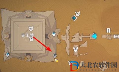 原神赤王陵地下錨點在哪-赤王陵地下錨點開啟攻略