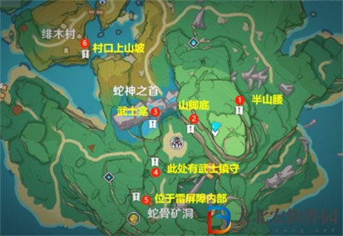 原神八醞島神龕在哪 原神八醞島神龕位置一覽