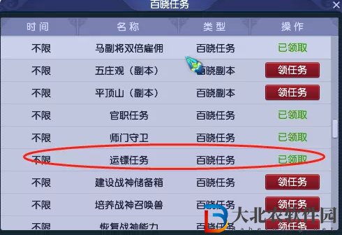 夢幻西游跑鏢技巧及成就攻略