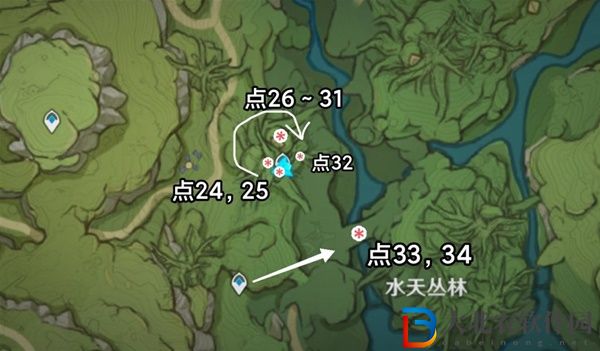 原神流浪者突破材料樹王圣體菇采集位置分布圖