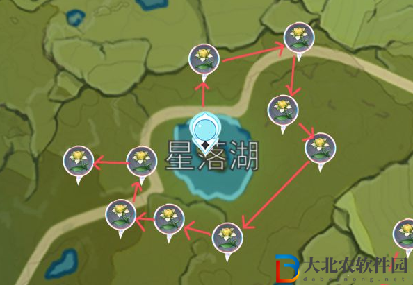 《原神》甜甜花位置一覽