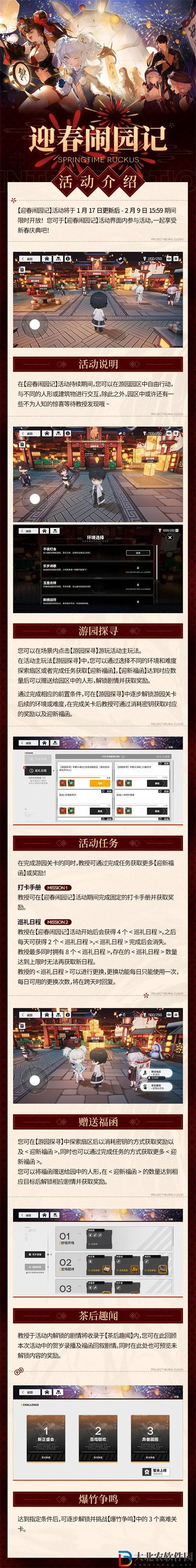 少女前線云圖計劃迎春鬧園記活動介紹