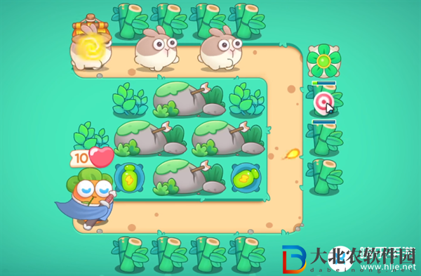保衛(wèi)蘿卜4第2關(guān)怎么過(guò)-臥兔藏龍2關(guān)攻略