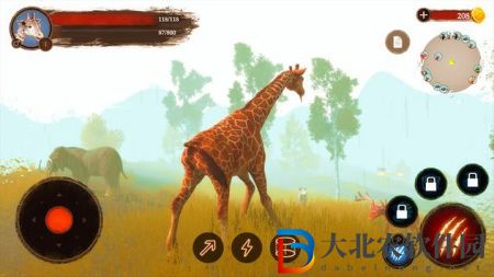 長(zhǎng)頸鹿模擬