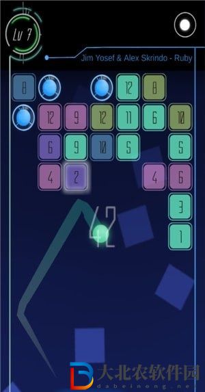 數字跳躍球