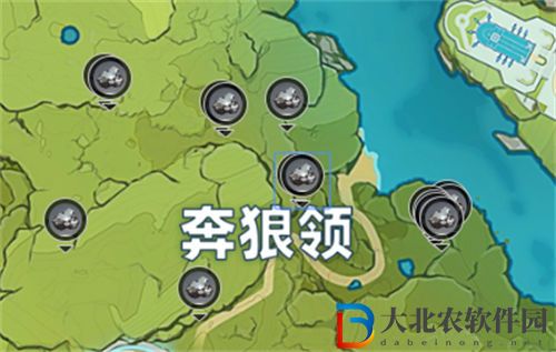 原神白鐵*
分布圖一覽