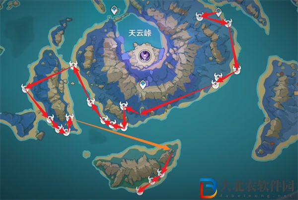 原神冬極白星突破材料采集路線一覽