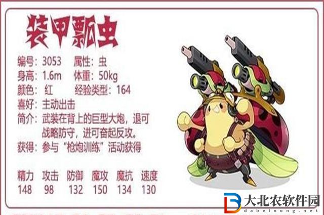 洛克王國裝甲瓢蟲性格推薦