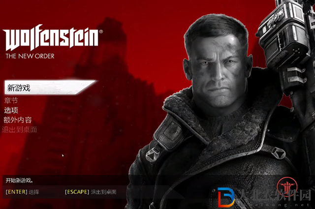 wolfenstein怎么調中文-德軍總部新秩序中文設置方法