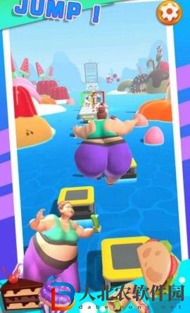 適合跑步身體競賽3D