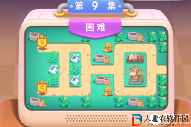 保衛蘿卜4第9關怎么過-臥兔藏龍9關攻略