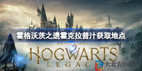 霍格沃茨之遺霍克拉普汁怎么獲得-霍克拉普汁位置
