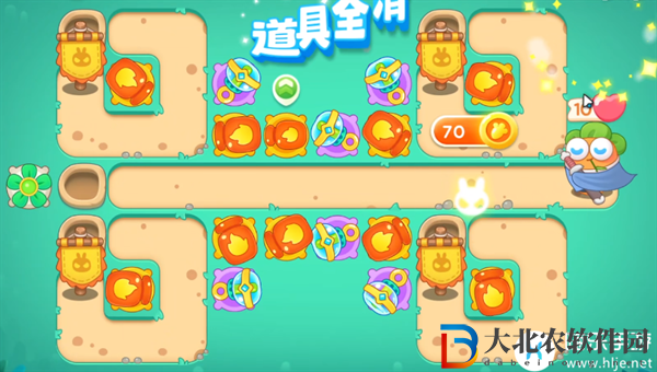 保衛蘿卜4第14關怎么過-臥兔藏龍14關攻略
