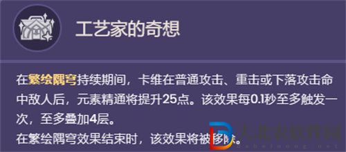 原神卡維技能天賦效果詳情攻略