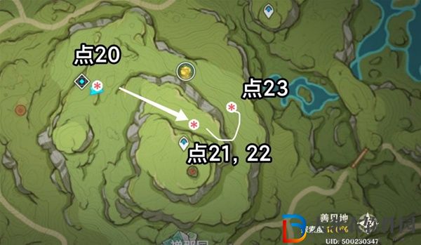 原神流浪者突破材料樹王圣體菇采集位置分布圖