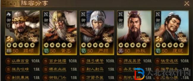 三國志戰棋版蹋頓一保四陣容搭配攻略