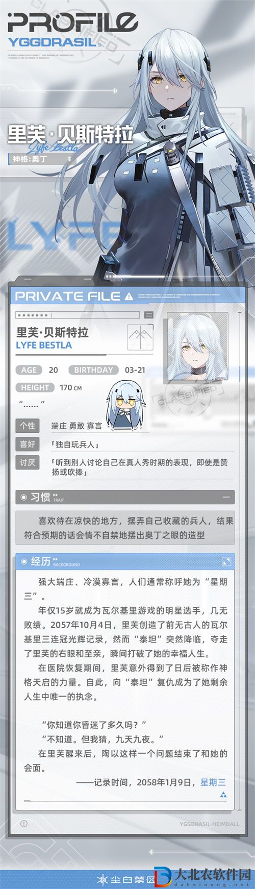 塵白禁區里芙貝斯特拉技能一覽