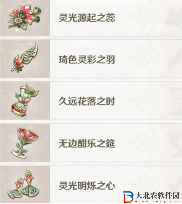 原神花海甘露之光適合誰2件套