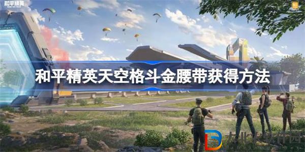 和平精英天空格斗金腰帶怎么獲得