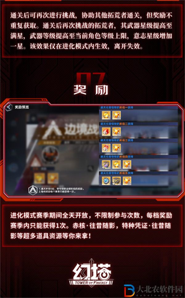 幻塔邊境戰(zhàn)區(qū)進化模式挑戰(zhàn)怎么玩