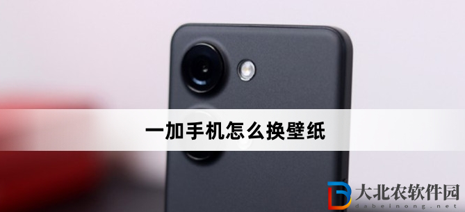 一加手機怎么換壁紙?一加手機換壁紙方法