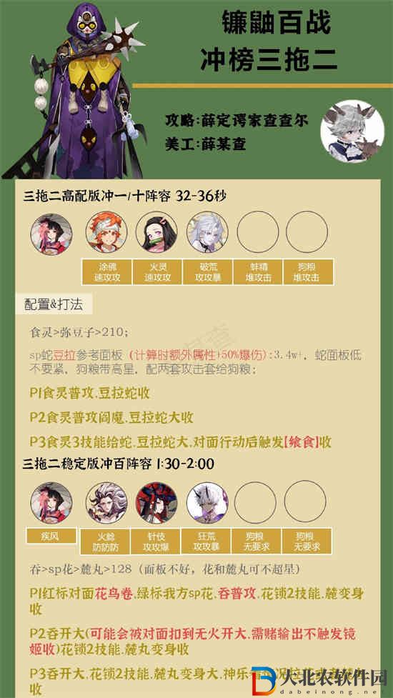 陰陽師鐮鼬百戰(zhàn)沖榜陣容怎么搭配