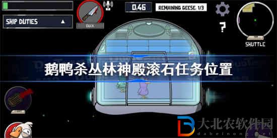 鵝鴨殺叢林神殿滾石任務(wù)在哪
