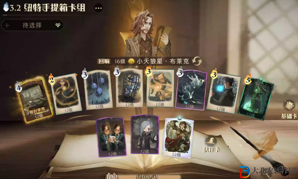 哈利波特魔法覺醒紐特手提箱怎么配