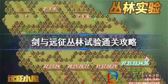 劍與遠征叢林試驗怎么過