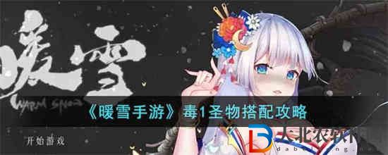 暖雪手游毒1圣物怎么選
