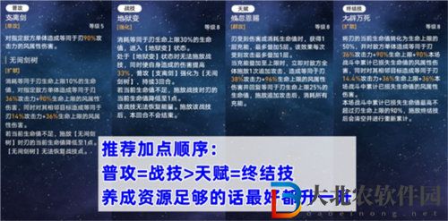 崩壞星穹鐵道刃怎么加點(diǎn)