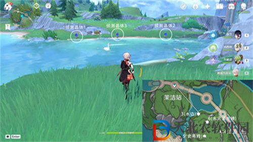 原神偵測晶體寶箱位置都在哪